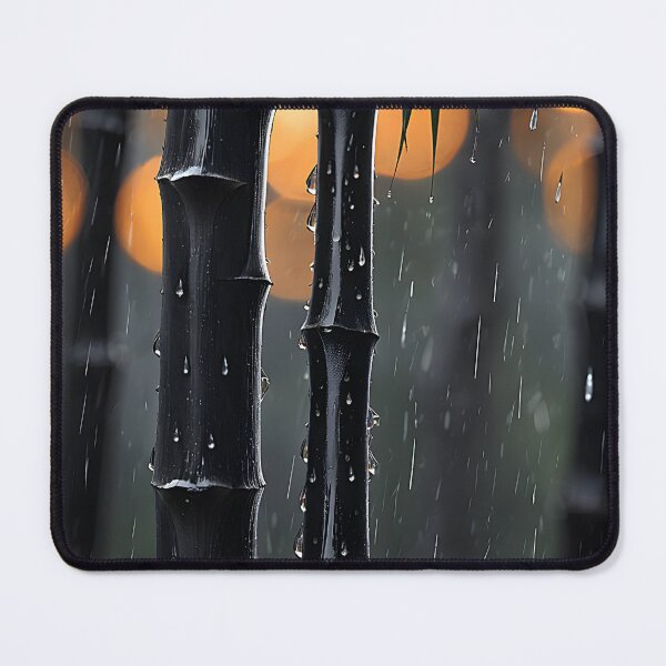 Item preview, Serene Bamboo Harmony with Raindrop designed and sold by CuteSlothWorld.