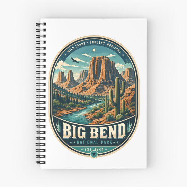 Item preview, Big Bend National Park Wild Lands Endless Horizons Texas Traveler Est 1944 designed and sold by Simsimah26Parks.