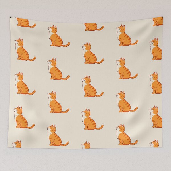Item preview, The Meowing Ginger Tabby Cat designed and sold by xiao xuans.