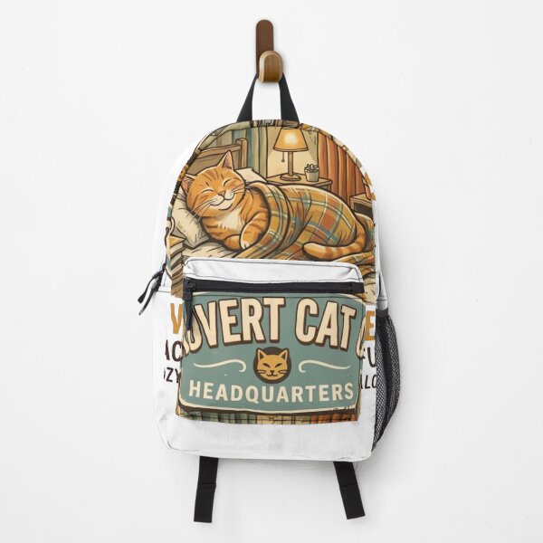 Item preview, Introvert Cat Club Headquarters designed and sold by urbinet.