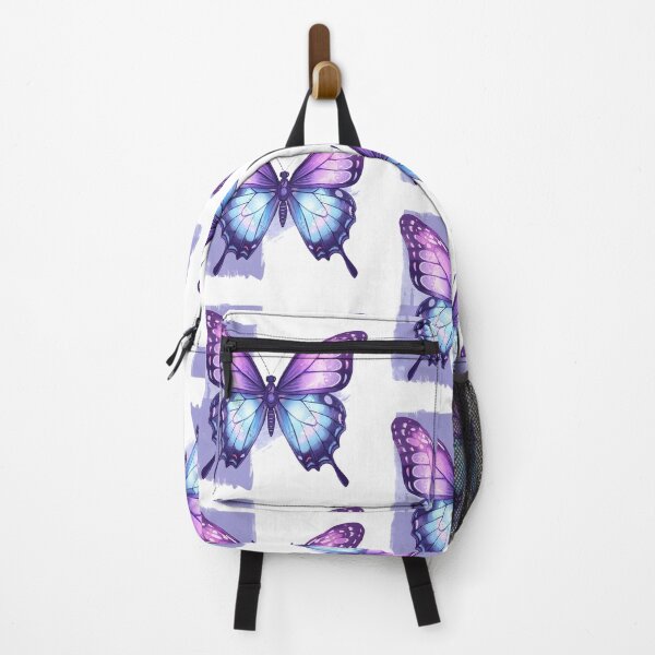 Item preview, Purple Butterfly Sticker | Galaxy Butterfly Illustration | Blue & Violet Butterfly Art | Nature Lover Gift designed and sold by dreamz-world.