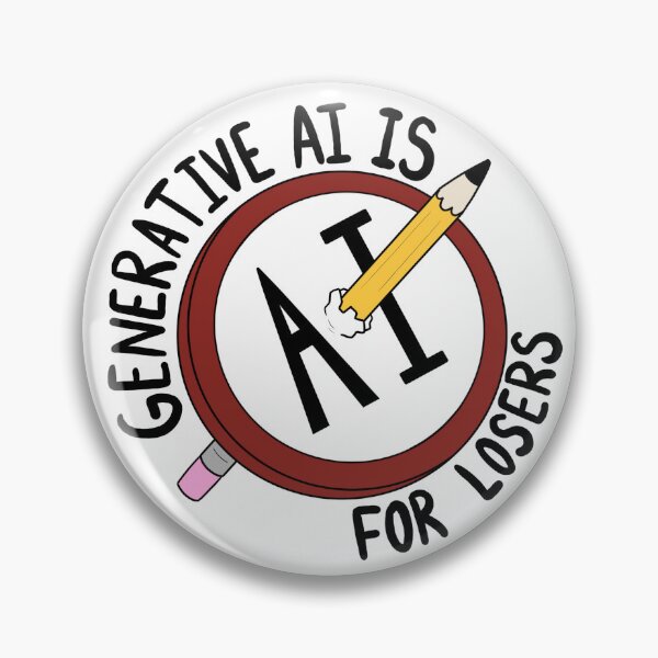 Item preview, Generative Ai is for Losers designed and sold by Koragg1.