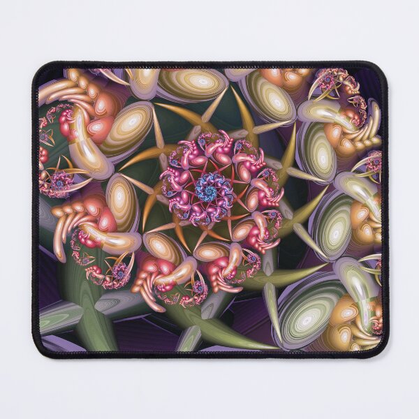 Item preview, Biomechanical Fractal Alien Cyberpunk Art designed and sold by pinkal.