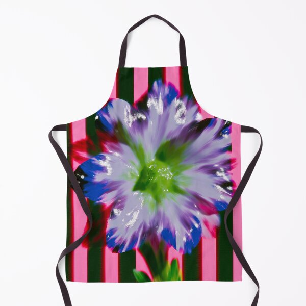 Item preview, Neon Striped Psychedelic Flower designed and sold by bubblegoth.