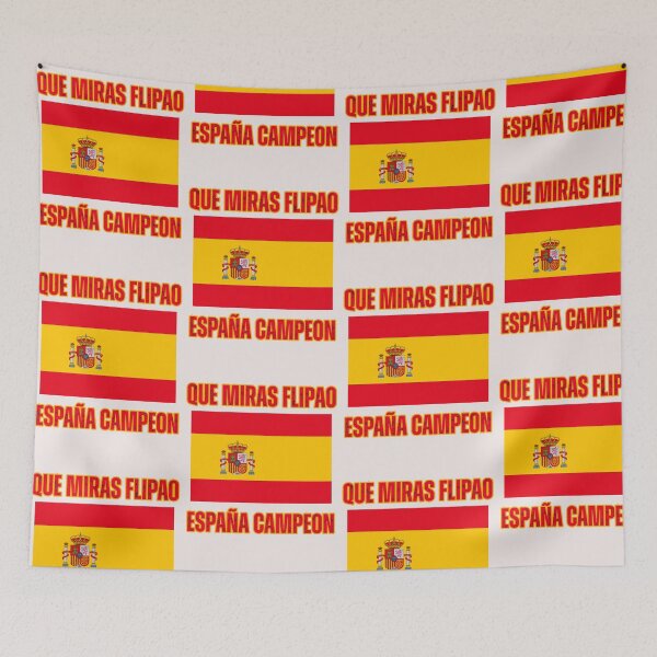 Item preview, Que Miras Flipao España Campeón designed and sold by erozzz.