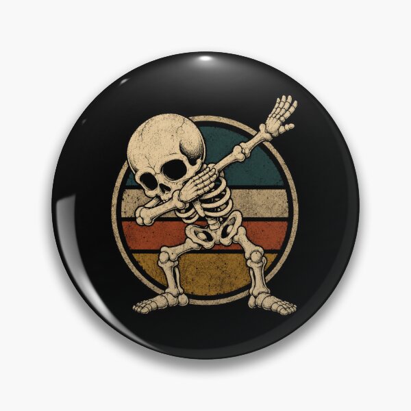 Item preview, Vintage Dabbing Skeleton Retro - Halloween Funny Skull Dance designed and sold by Moizento.