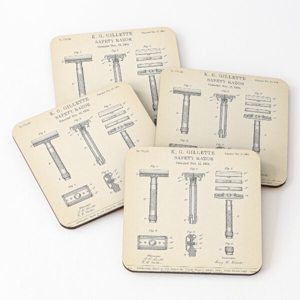 Item preview, 1904 K Gillette Safety Razor US 775,134 designed and sold by The Anachronist Archivist.