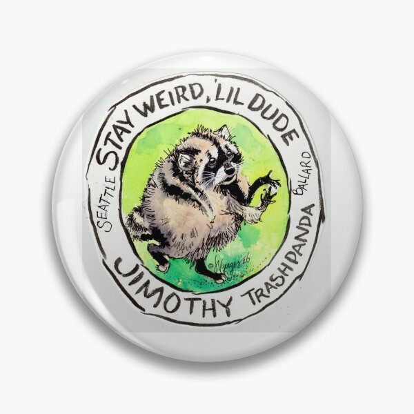 Item preview, Stay Weird, 'Lil Dude - JIMOTHY designed and sold by Coloring Outside the Lines.