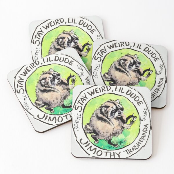 Item preview, Stay Weird, 'Lil Dude - JIMOTHY designed and sold by Coloring Outside the Lines.