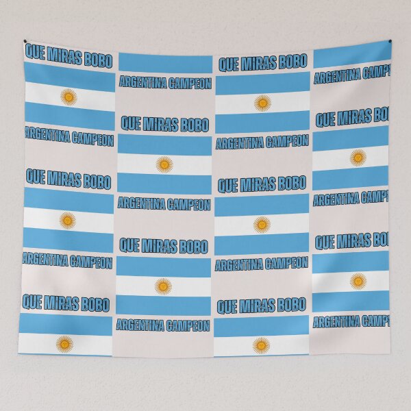 Item preview, Que Miras Bobo Argentina Campeon designed and sold by erozzz.