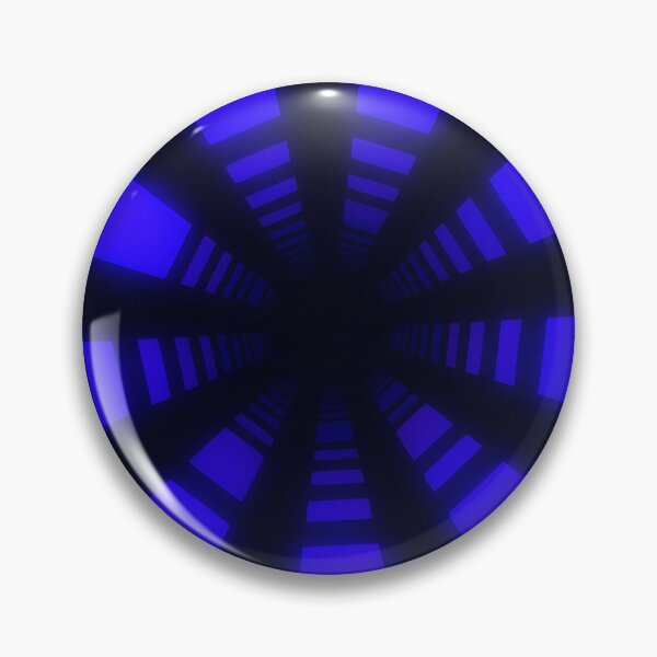 Item preview, Blue Circular Tunnel & Glowing Lights designed and sold by Electric Shock!! Design.