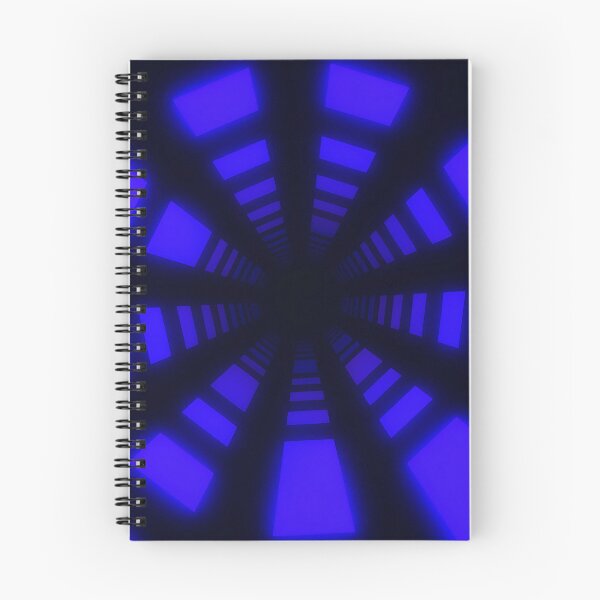 Item preview, Blue Circular Tunnel & Glowing Lights designed and sold by Electric Shock!! Design.