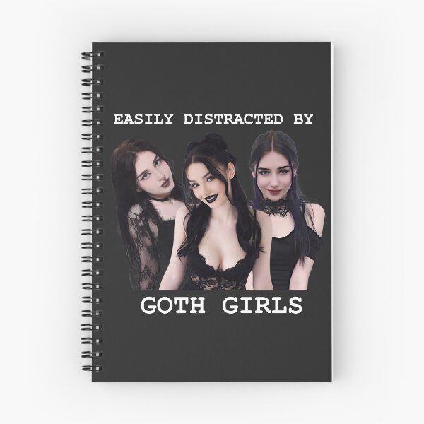 Item preview, Easily Distracted by Goth Girls designed and sold by W Designs.