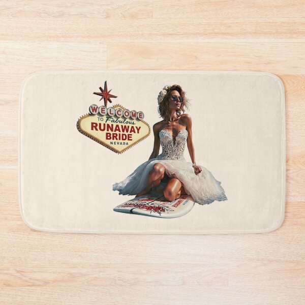 Item preview, Las Vegas Vintage Bride Surfboard designed and sold by Voodoo Store Paranormal Collections.