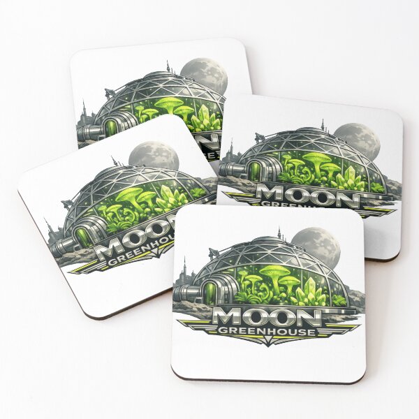 Item preview, Chrome Neo Deco Moon Greenhouse Aliencore Graphic designed and sold by TheRealTaria.