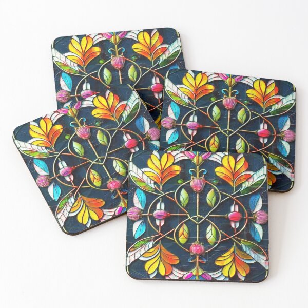 Item preview, abstract geometric art mandala Style designed and sold by Mudikeys.