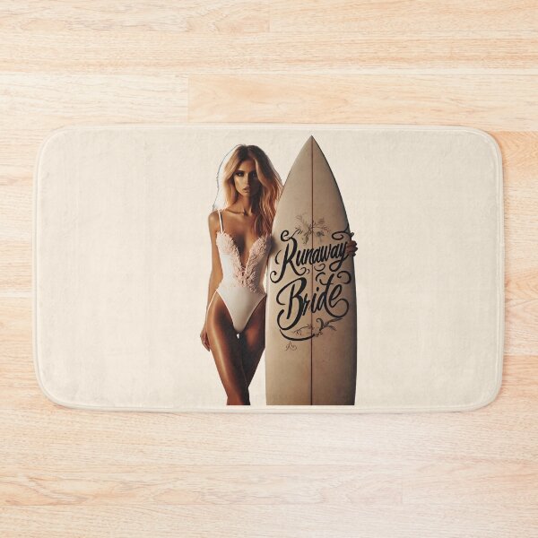 Item preview, Glamour Blonde Swimsuit Surfboard Vacation designed and sold by Voodoo Store Paranormal Collections.