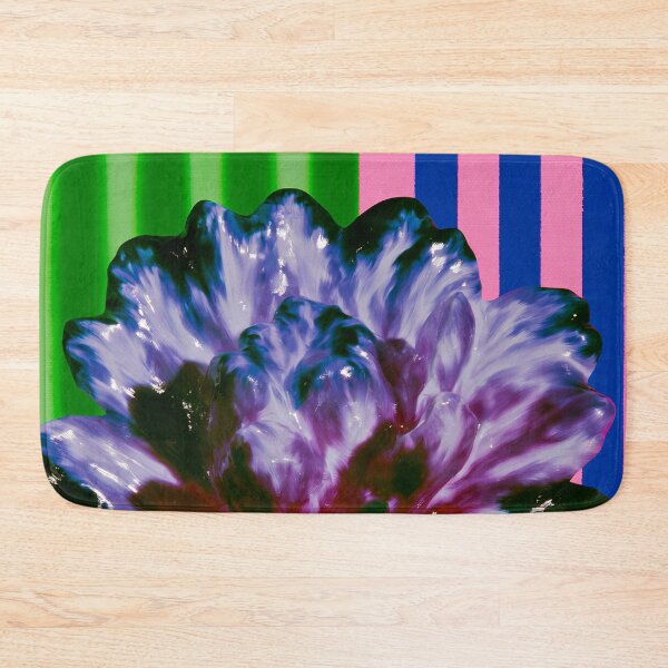 Item preview, Neon Psychedelic Flower Reflection designed and sold by bubblegoth.
