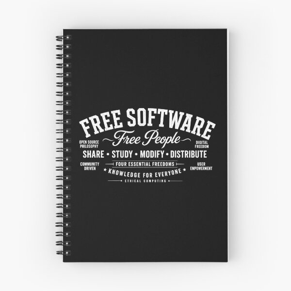 Item preview, Free Software Free People designed and sold by BrunoLinuxArt.