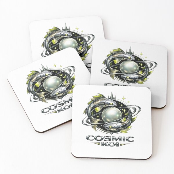 Item preview, Chrome Neo Deco Cosmic Koi Orbit Aliencore Graphic designed and sold by TheRealTaria.