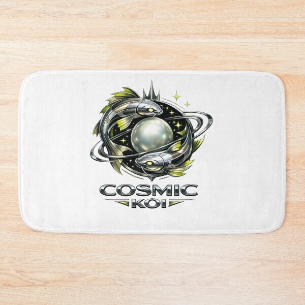 Item preview, Chrome Neo Deco Cosmic Koi Orbit Aliencore Graphic designed and sold by TheRealTaria.