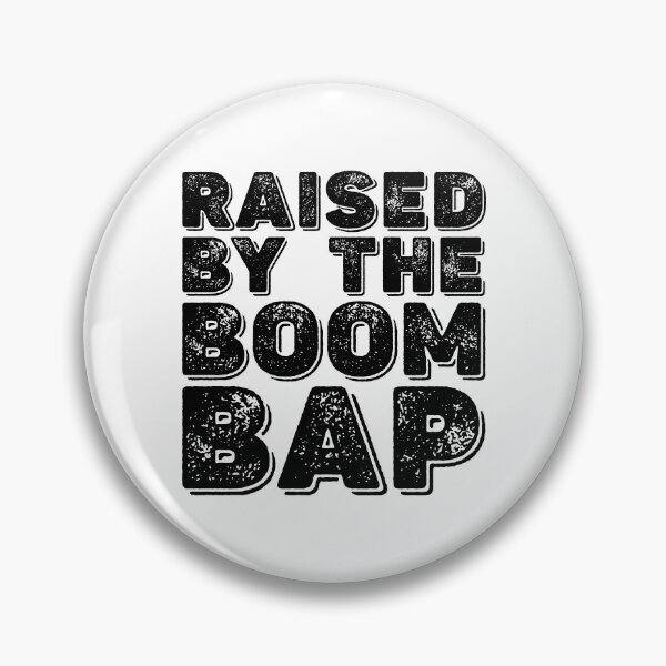 Item preview, raised by the boom bap - black designed and sold by OctoPhotoArt.