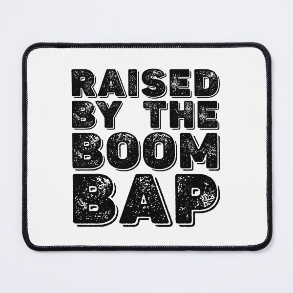 Item preview, raised by the boom bap - black designed and sold by OctoPhotoArt.