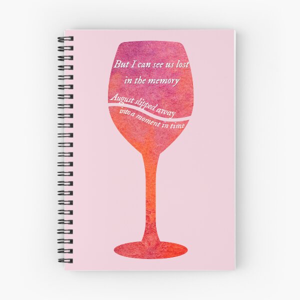 Item preview, August slipped away like a bottle (glass) of wine designed and sold by taylorvinyls.