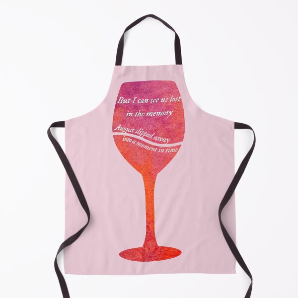 Item preview, August slipped away like a bottle (glass) of wine designed and sold by taylorvinyls.