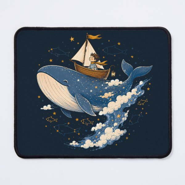 Item preview, Celestial Whale and Sailboat Storybook Adventure designed and sold by VIVID COLORS CLUB.