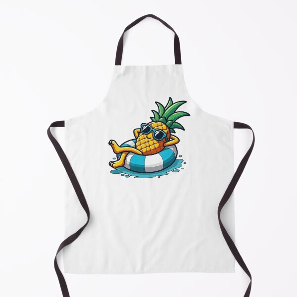 Item preview, Summer Chill Pineapple Wearing Sunglasses Pool Float designed and sold by Jo Graphics.