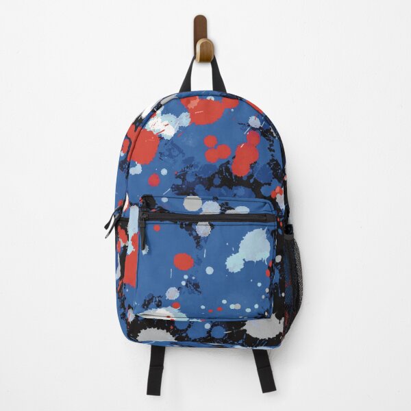 Item preview, ⁠Patriotic Red White and Blue Paint Splatter⁠ designed and sold by TedraOrtega.