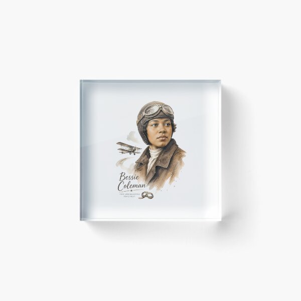 Item preview, Bessie Coleman designed and sold by Sarcastic designs.