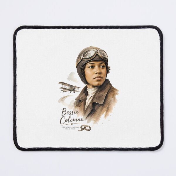 Item preview, Bessie Coleman designed and sold by Sarcastic designs.