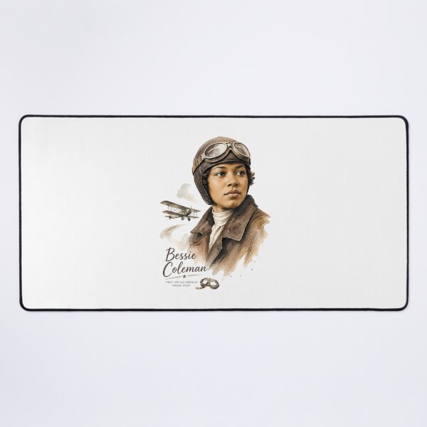Item preview, Bessie Coleman designed and sold by Sarcastic designs.