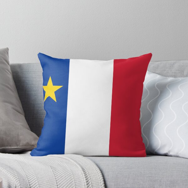 Item preview, Acadian Flag of Acadia designed and sold by FlagsandSymbols.