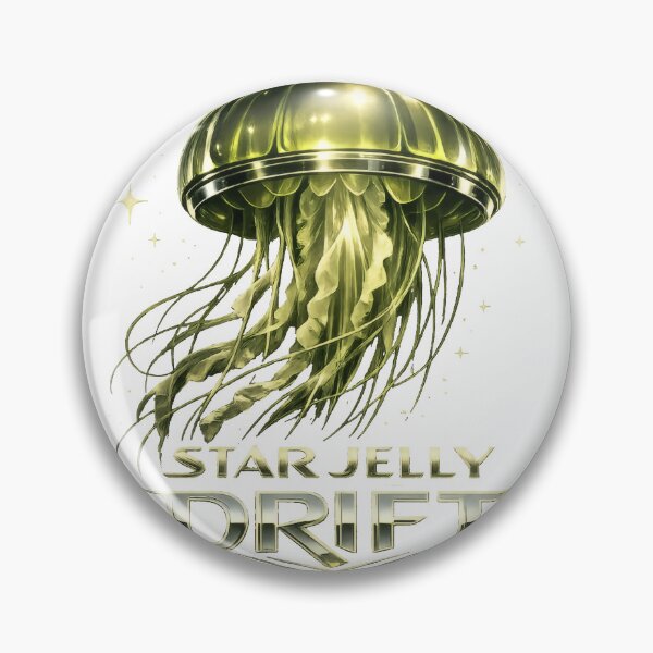 Item preview, Chrome Neo Deco Star Jellyfish Drift Aliencore Graphic designed and sold by TheRealTaria.