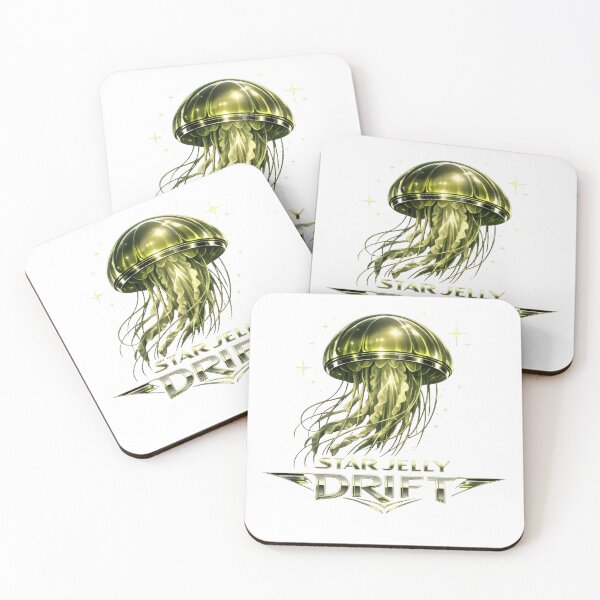 Item preview, Chrome Neo Deco Star Jellyfish Drift Aliencore Graphic designed and sold by TheRealTaria.