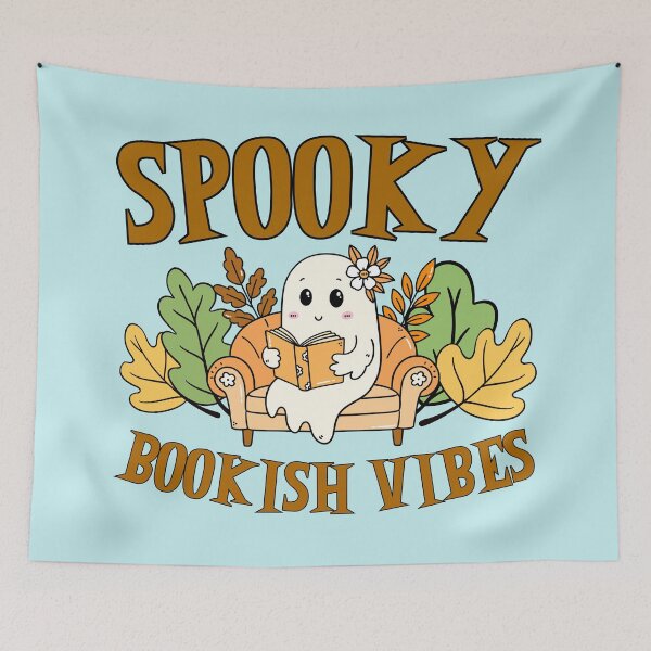 Item preview, Spooky bookish vibes designed and sold by BritishDelights.
