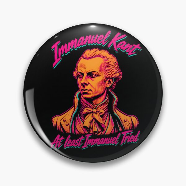 Item preview, At Least Immanuel Tried Philosophy Pun designed and sold by Victor Shadehorn.