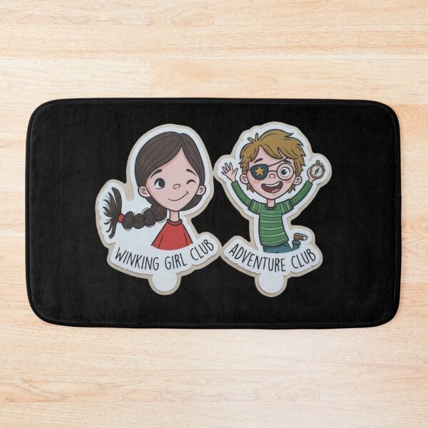 Item preview, Cute Cartoon Kids Club Sticker Collection designed and sold by ExploreAura Studio.