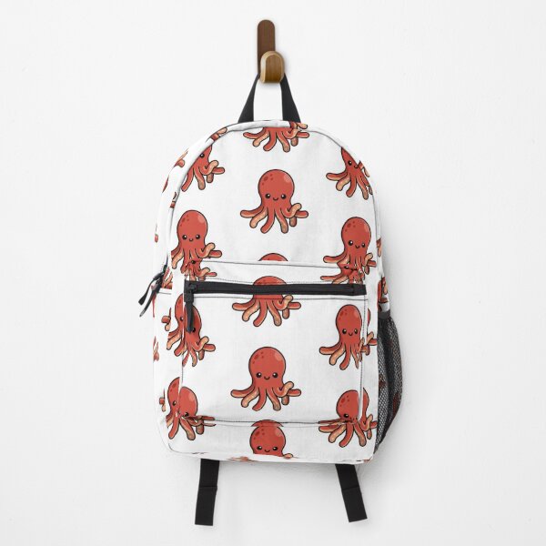 Item preview, Cute Kawaii Baby Octopus Smiling Ocean Animal designed and sold by Jo Graphics.