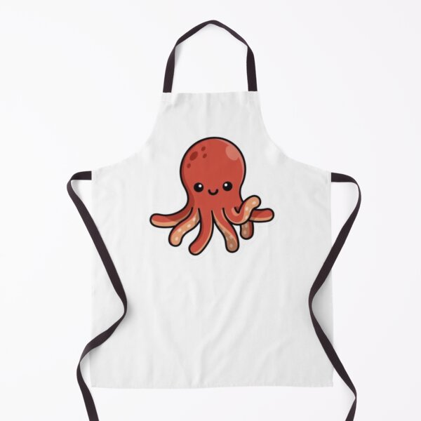 Item preview, Cute Kawaii Baby Octopus Smiling Ocean Animal designed and sold by Jo Graphics.