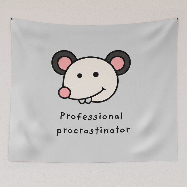 Item preview, Professional Procrastinator designed and sold by Kaleidastar.