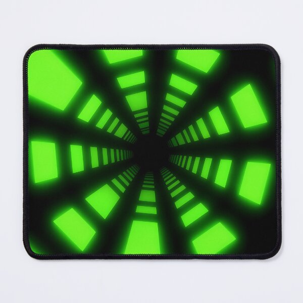 Item preview, Green Circular Tunnel & Glowing Lights designed and sold by Electric Shock!! Design.