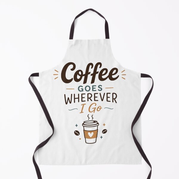 Item preview, Coffee Goes Wherever I Go Retro Coffee Lover T-Shirt | Minimal Vintage Coffee Design designed and sold by Verycutethings.