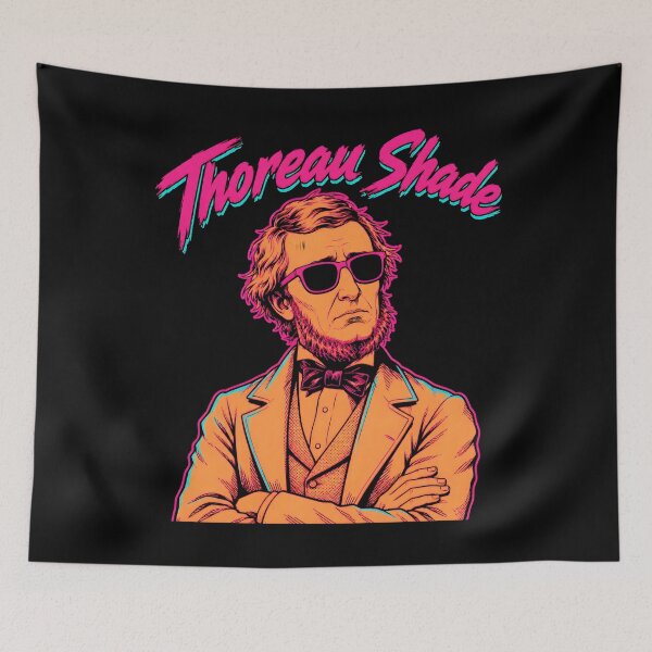 Item preview, Thoreau Shake Neon Literary History Pun designed and sold by Victor Shadehorn.