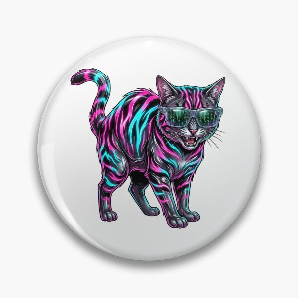 Item preview, Cybernetic Matrix Tabby designed and sold by CatstheticShop1.