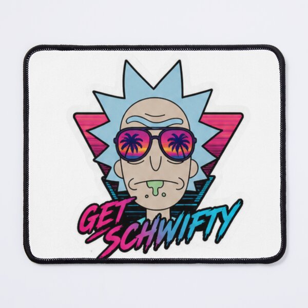 Item preview, Get Schwifty  | Retro Rick and Morty Vaporwave Design designed and sold by suh shop.