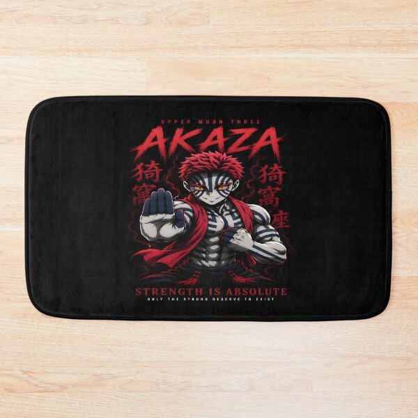 Item preview, Akaza Upper Moon Three | Strength is Absolute-Epic Demon Aesthetic Design designed and sold by Trinidesigns123.